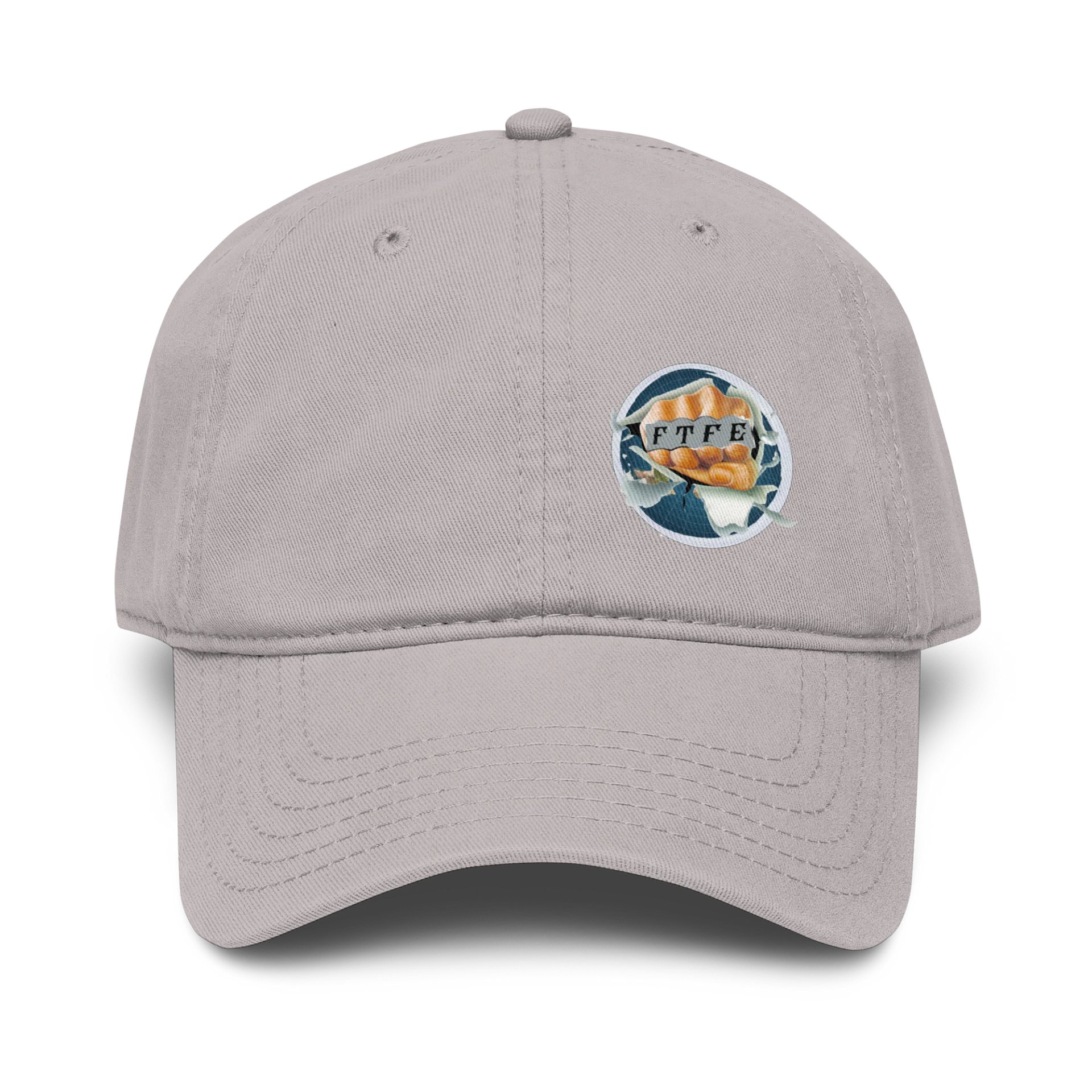 FTFE Logo Baseball Cap - Gray product image (1)