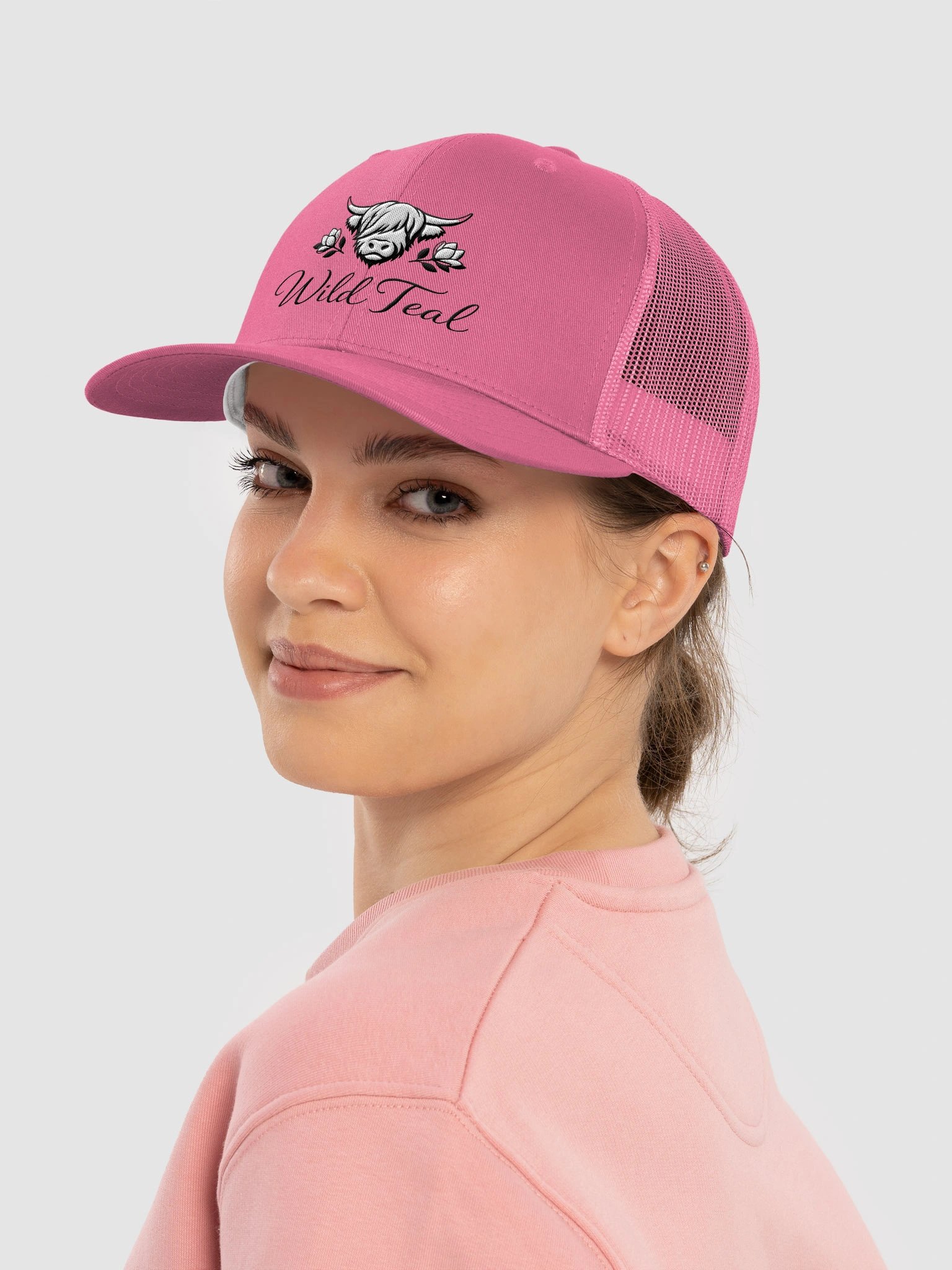 Wild Teal – Trucker Hat product image (10)