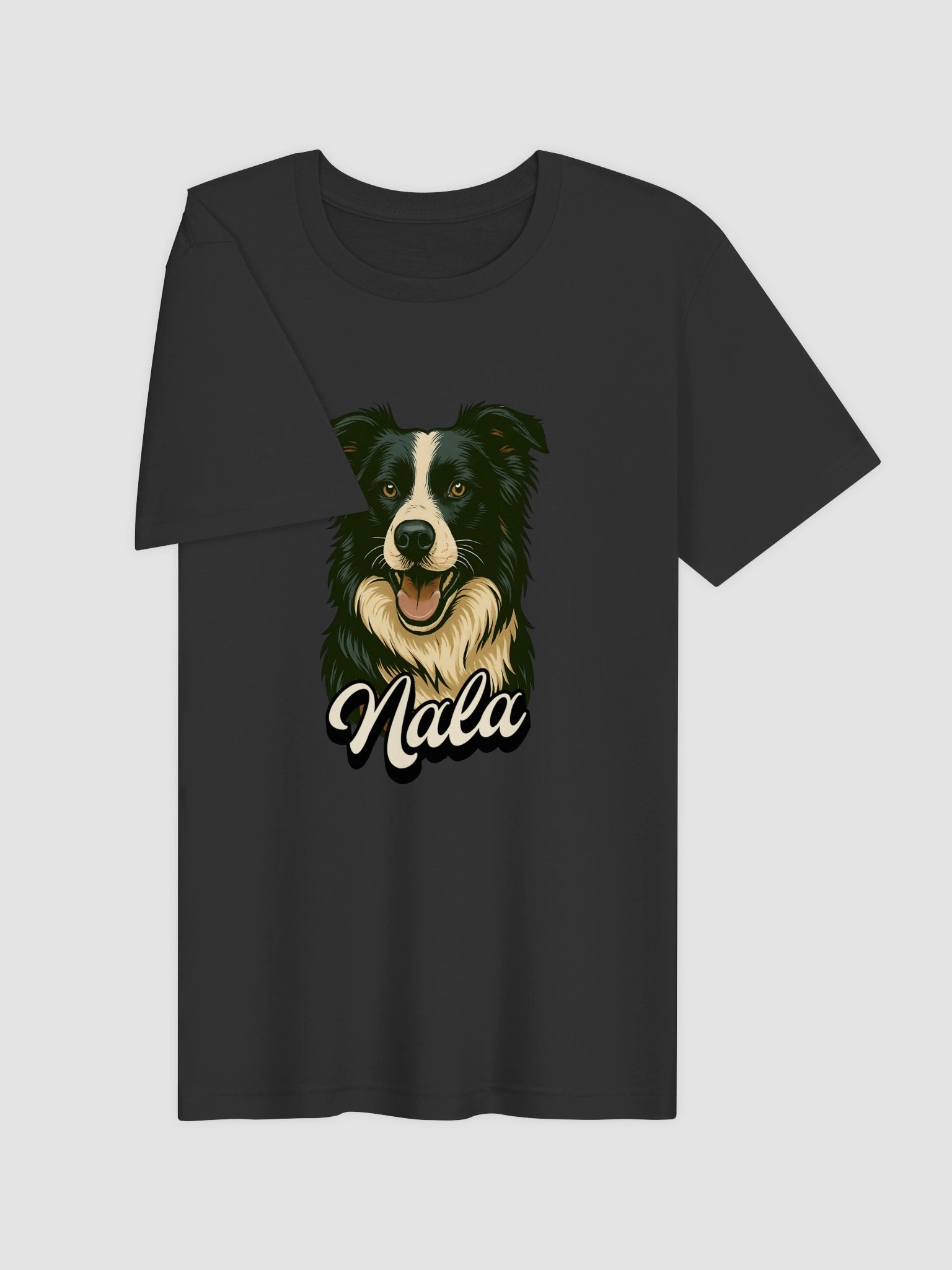 Custom Retro Graphic Pet Portrait T-Shirt product image (38)
