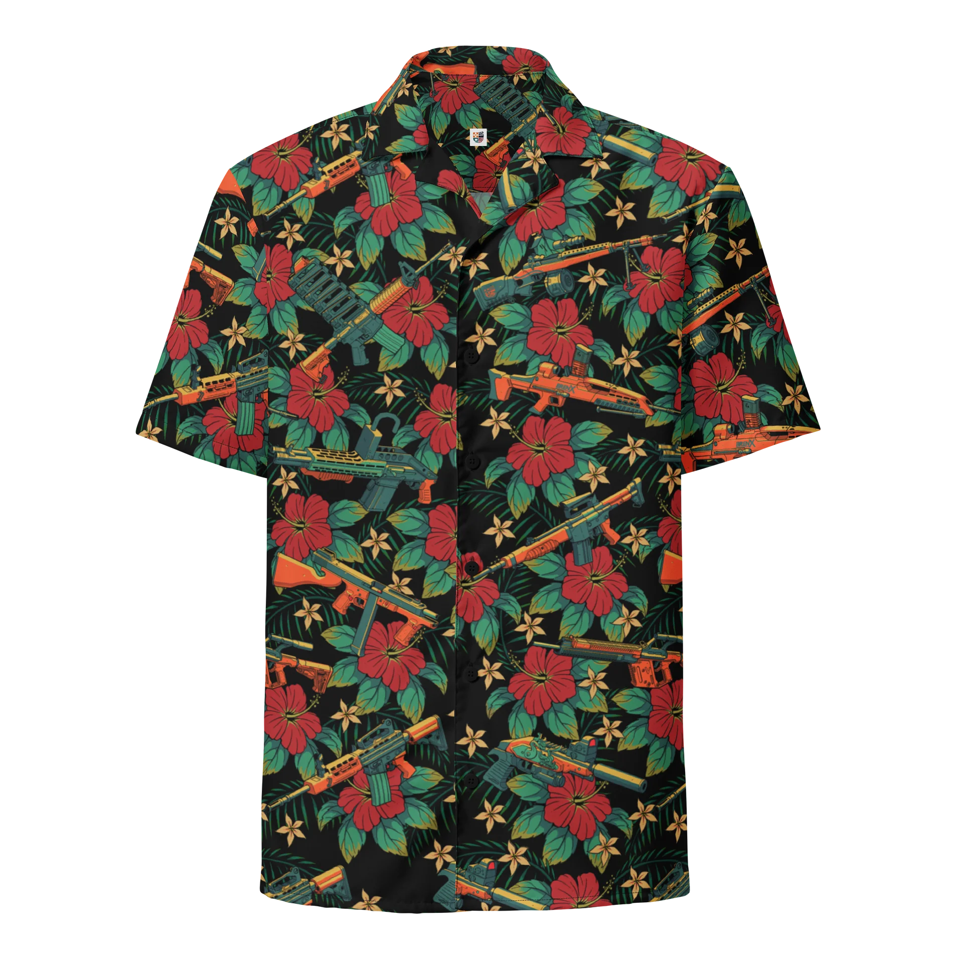 Cursed Guns Hawaiian Shirt product image (1)