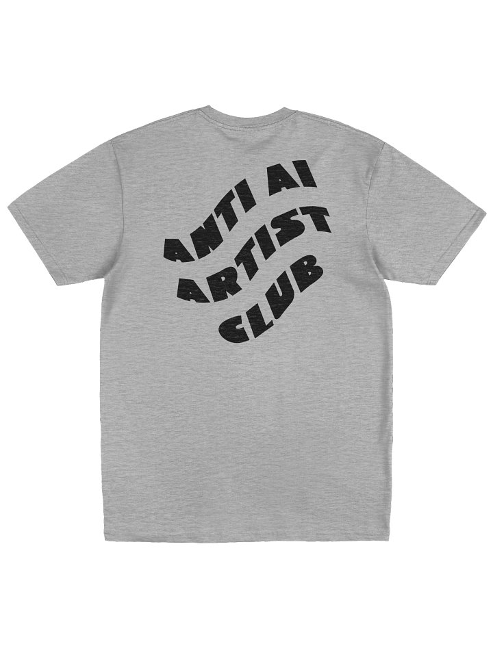 ANTI-AI ART Back Logo Heavy Tee product image (5)