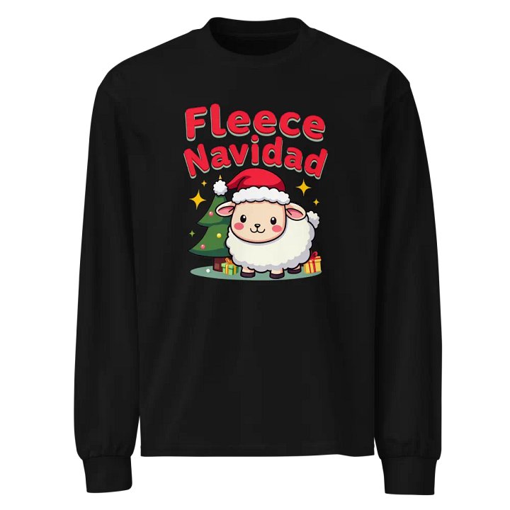 Fleece Navidad Festive Long Sleeve Shirt product image (1)