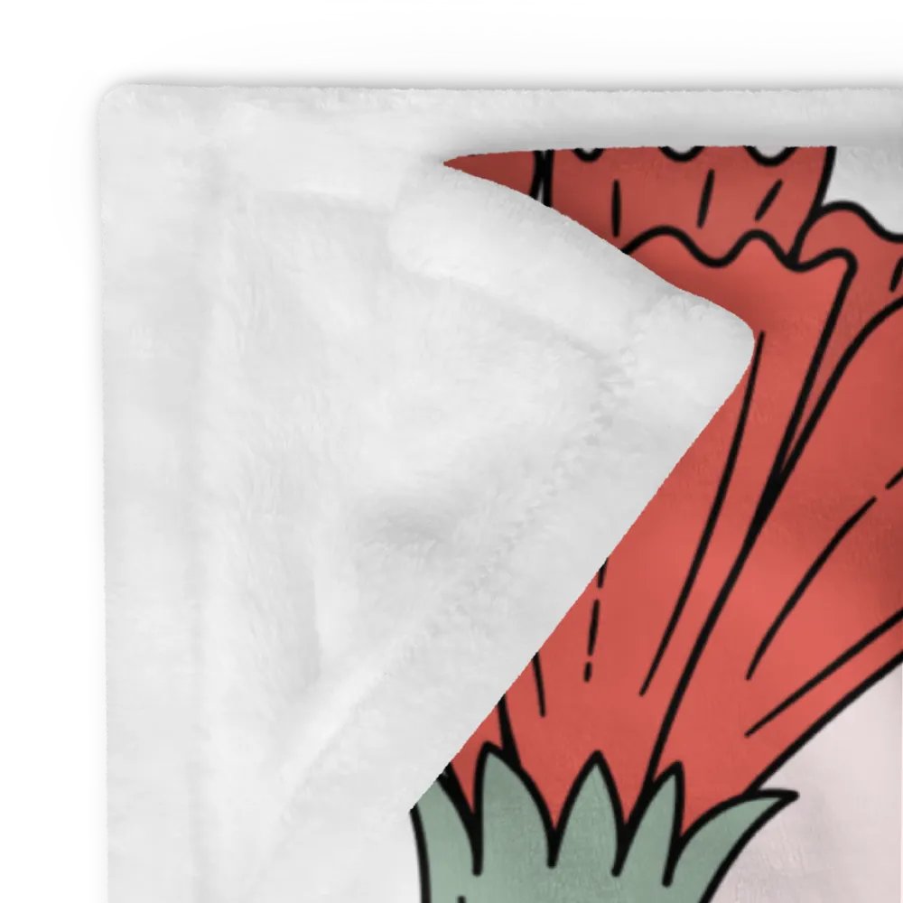 Fluttering Garden Throw Blanket product image (24)