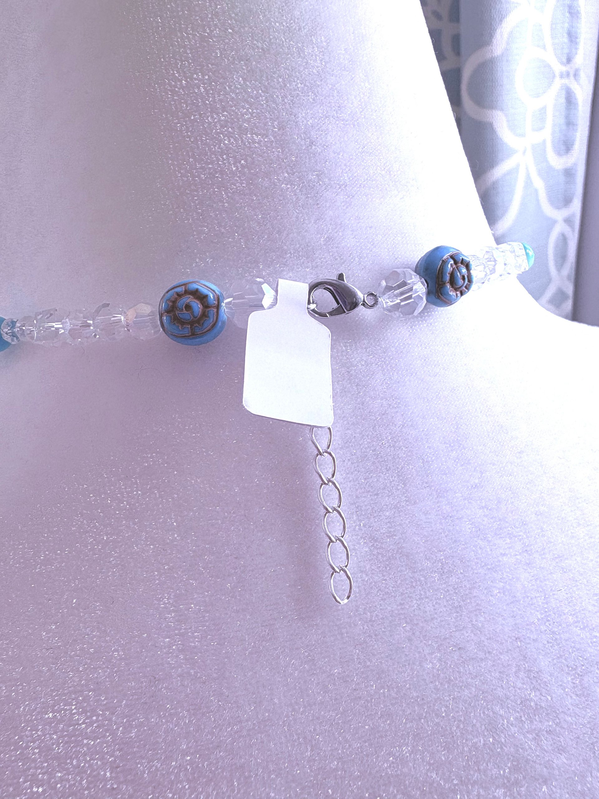 MFD-00024 | Silver Tone | Seaside Radiance | Starfish Pendant Necklace by Monique Faella Designs™ product image (4)
