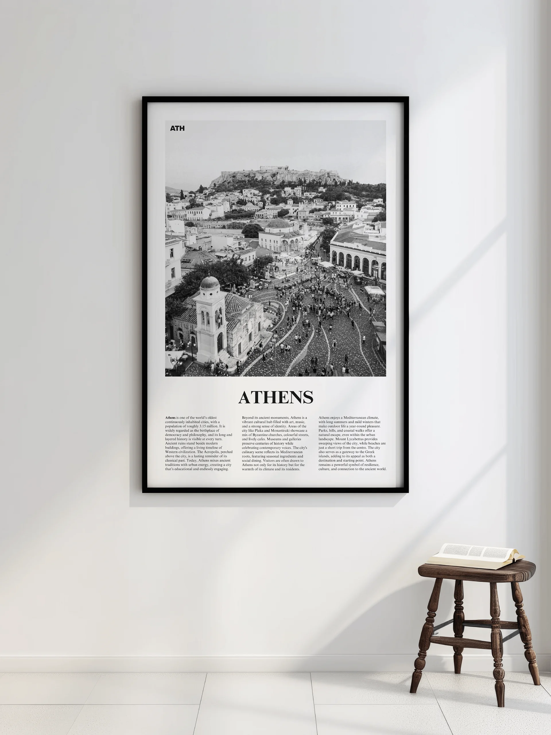 Athens 01 Newspaper Poster product image (2)