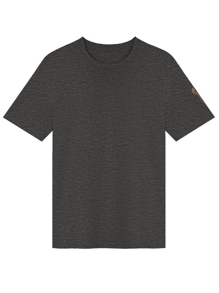 The Gatekeeper’s Key – Dark Heather Grey Reverse Urban Edition (Back + Left Shoulder Print) product image (1)