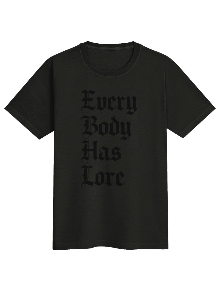 Every Body Has Lore Shirt | Oversized Gothic Chronic Illness Tee product image (1)