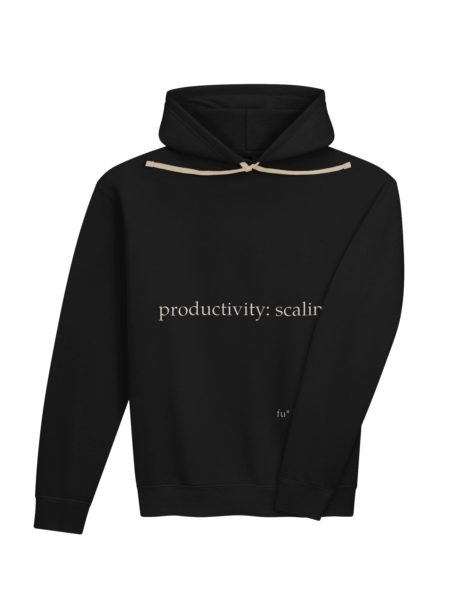 productivity: scaling — hoodie product image (4)