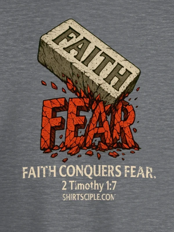 Faith Conquers Fear T-Shirt product image (2)