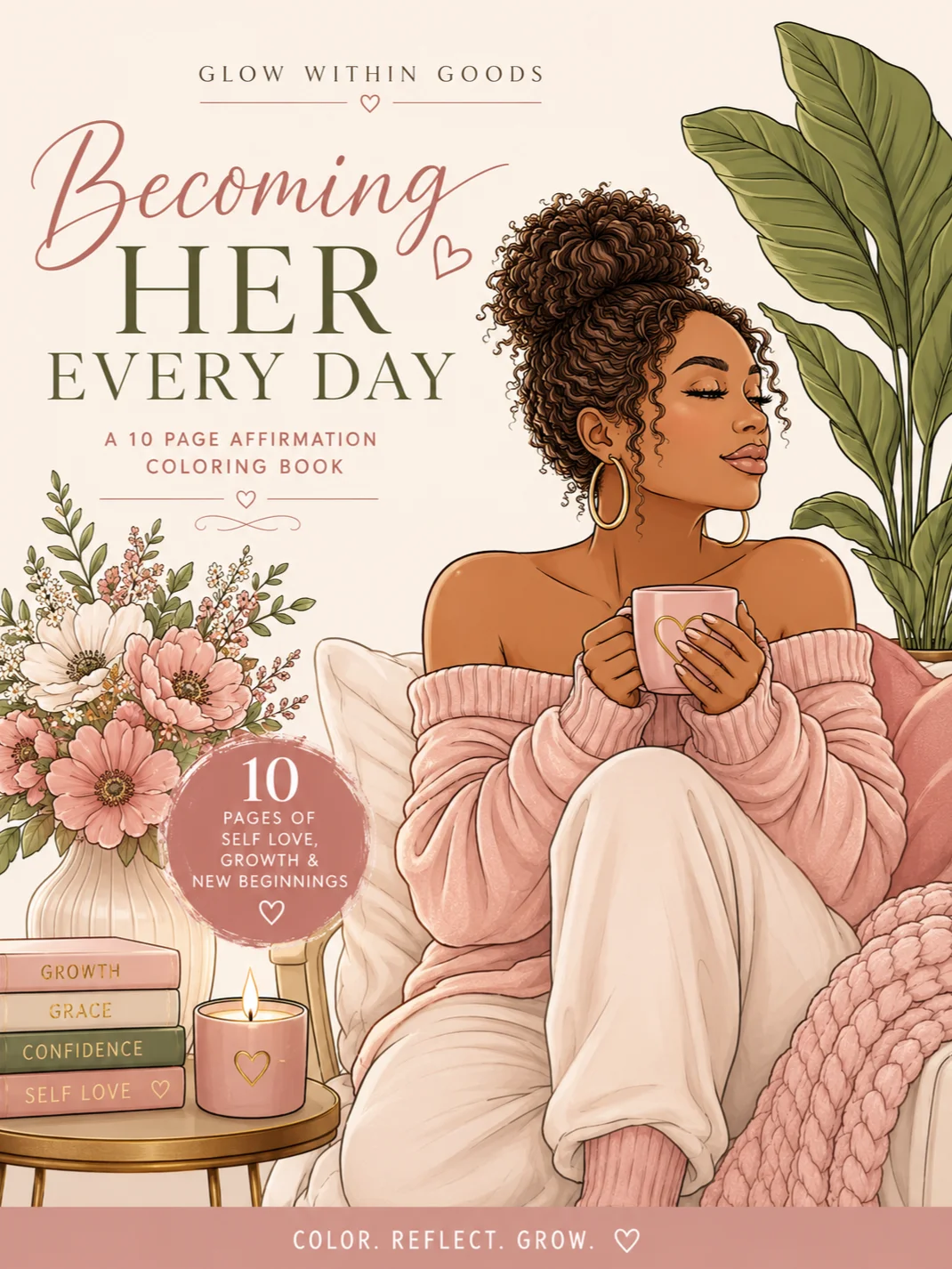 🎁 Free Becoming Her Every Day Coloring Book product image (1)
