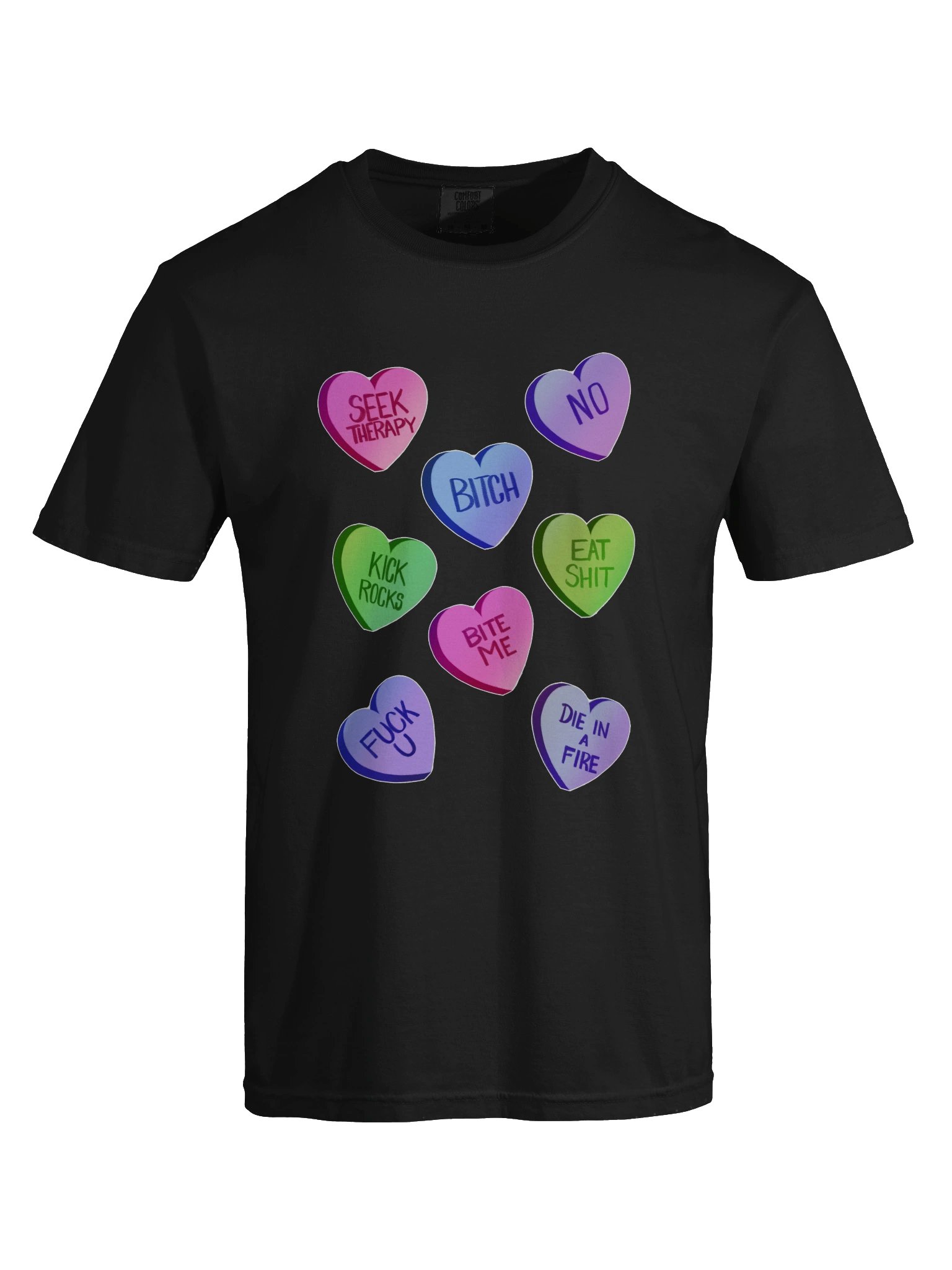 Cunt-versation Hearts || Unisex T-Shirt product image (5)