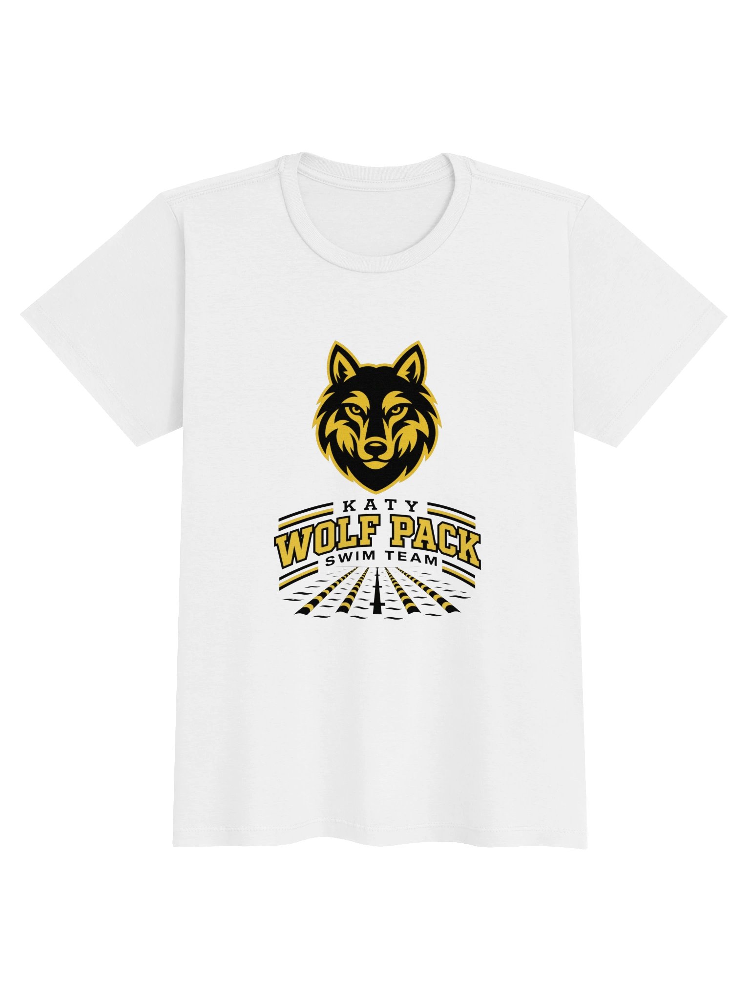 Katy Wolf Pack Swim Team Tee product image (1)