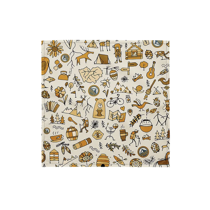 HR Doodle Bandana product image (1)