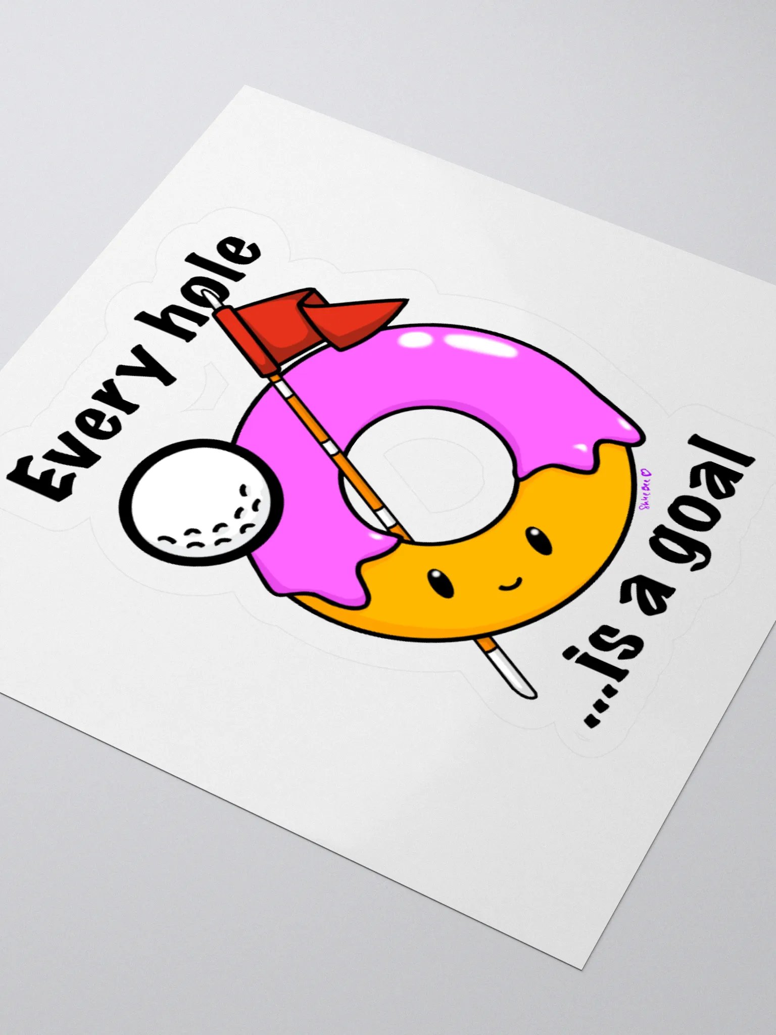 Goal Hole Sticker (Type A) product image (9)