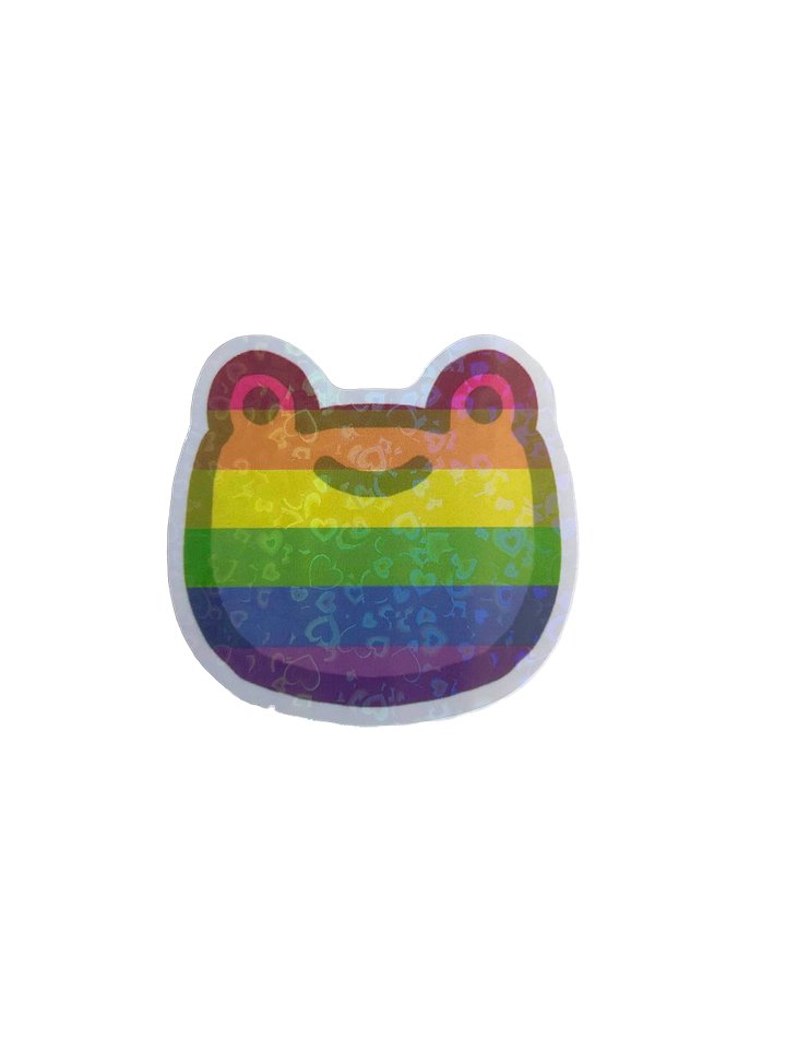 2" Rainbow Pride Marty Sticker product image (1)