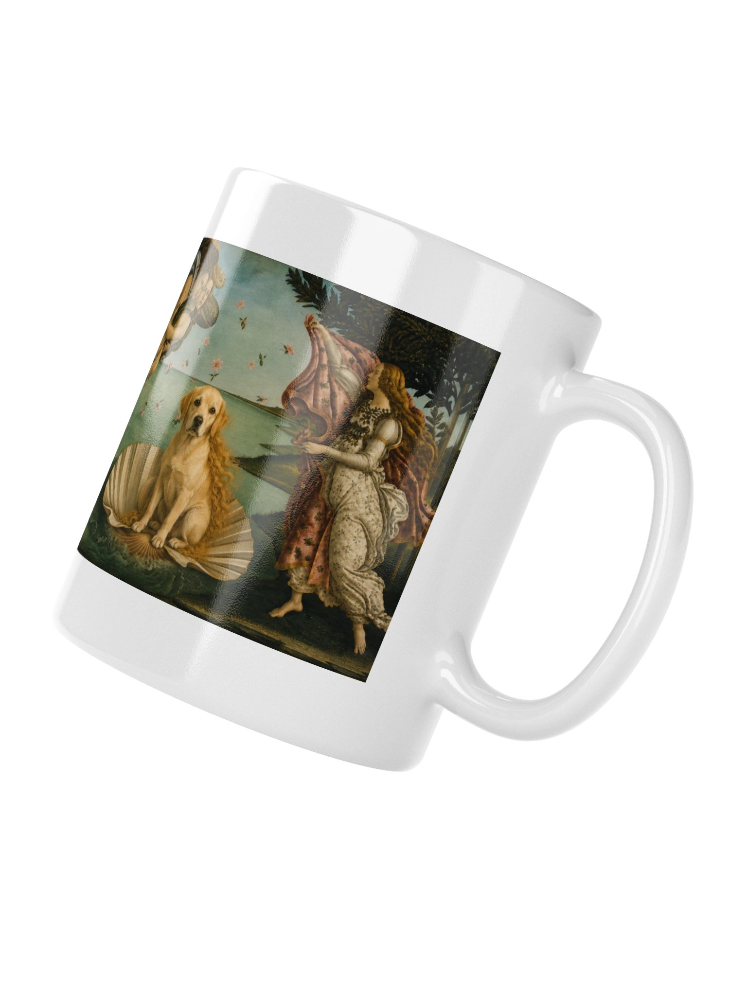 Labrador Retriever The Birth of Venus Mug product image (4)