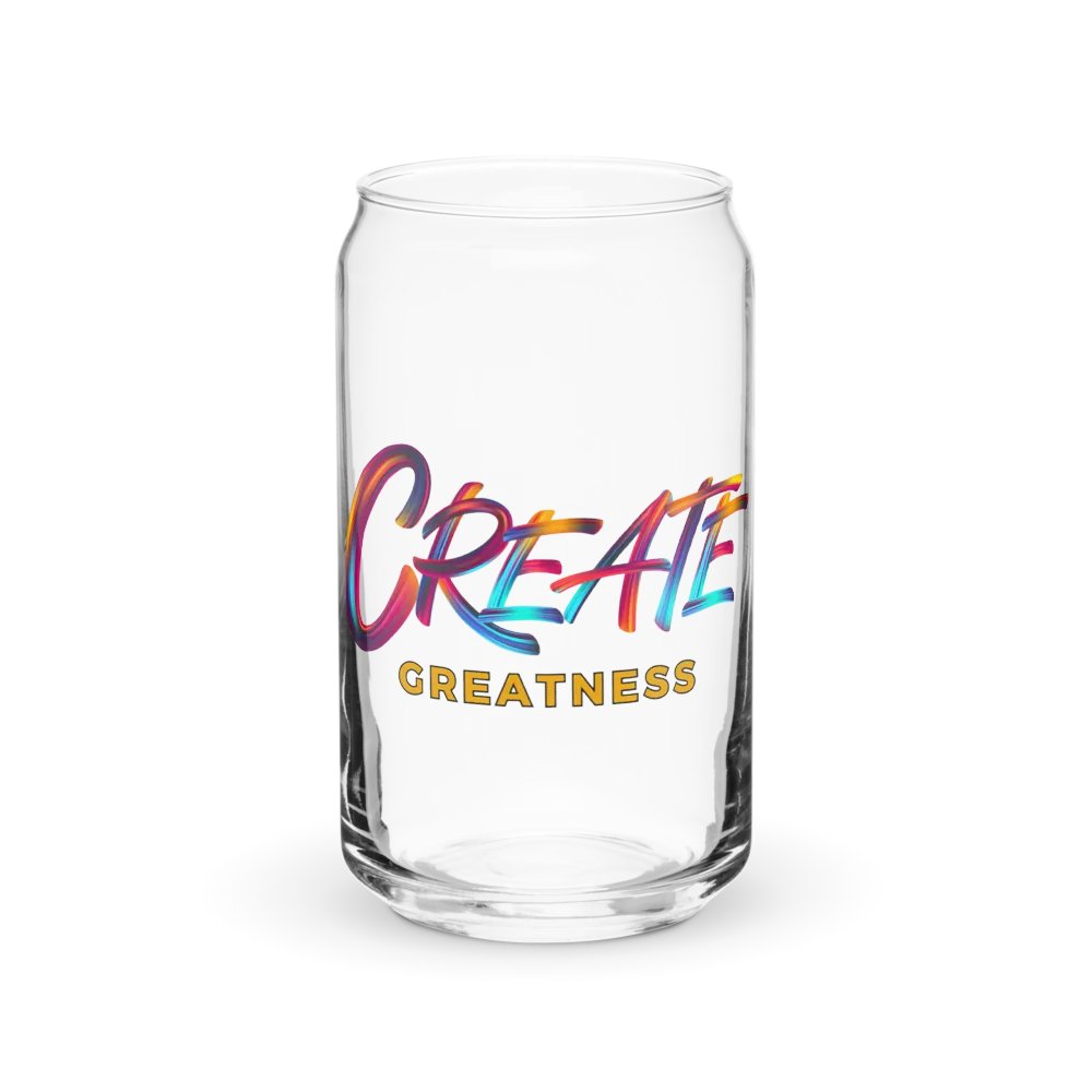 Create Greatness Energetic Beats Glass product image (1)