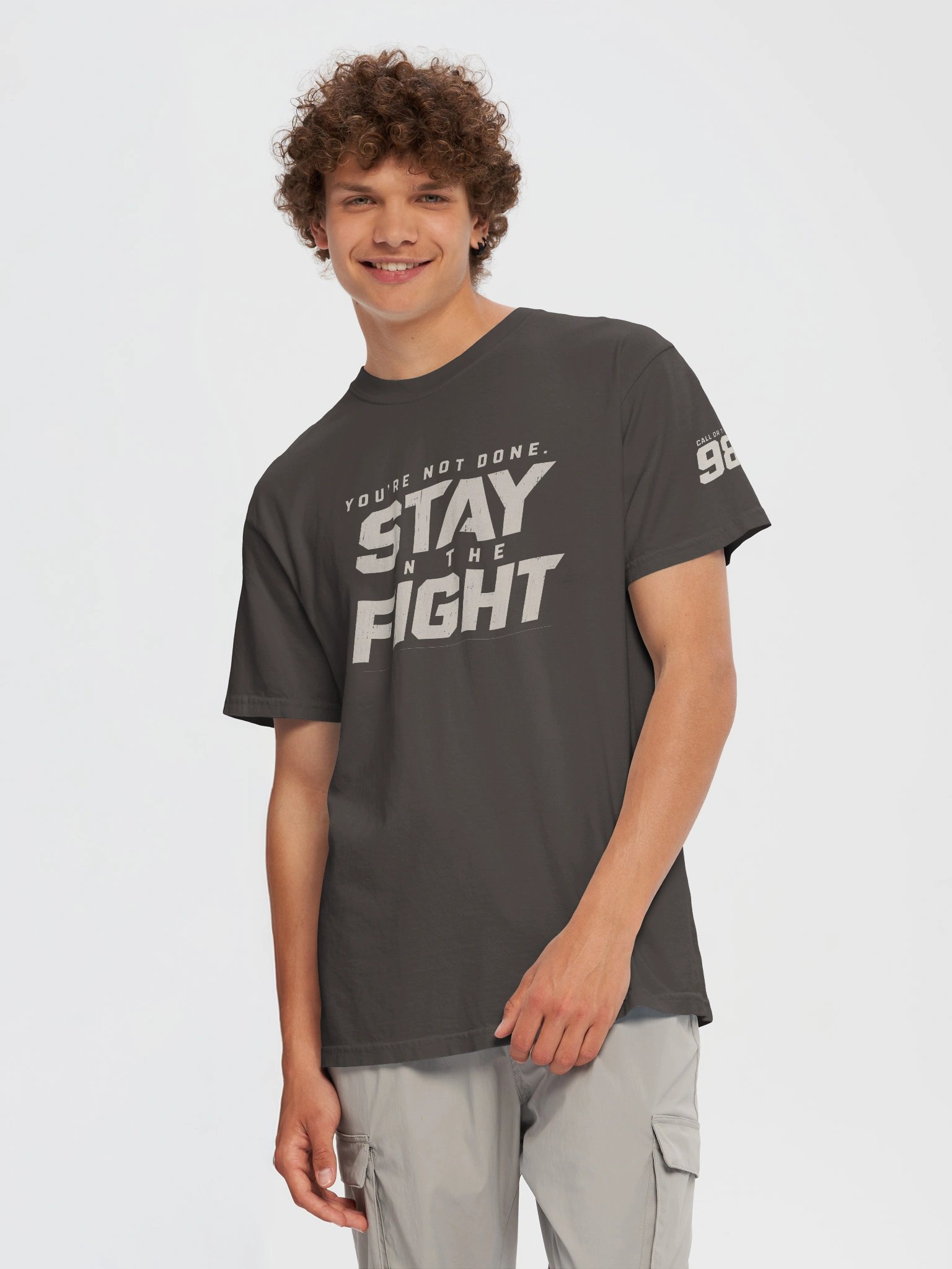 The Next Shift Project — "Stay in the Fight" Heavyweight Tee product image (9)
