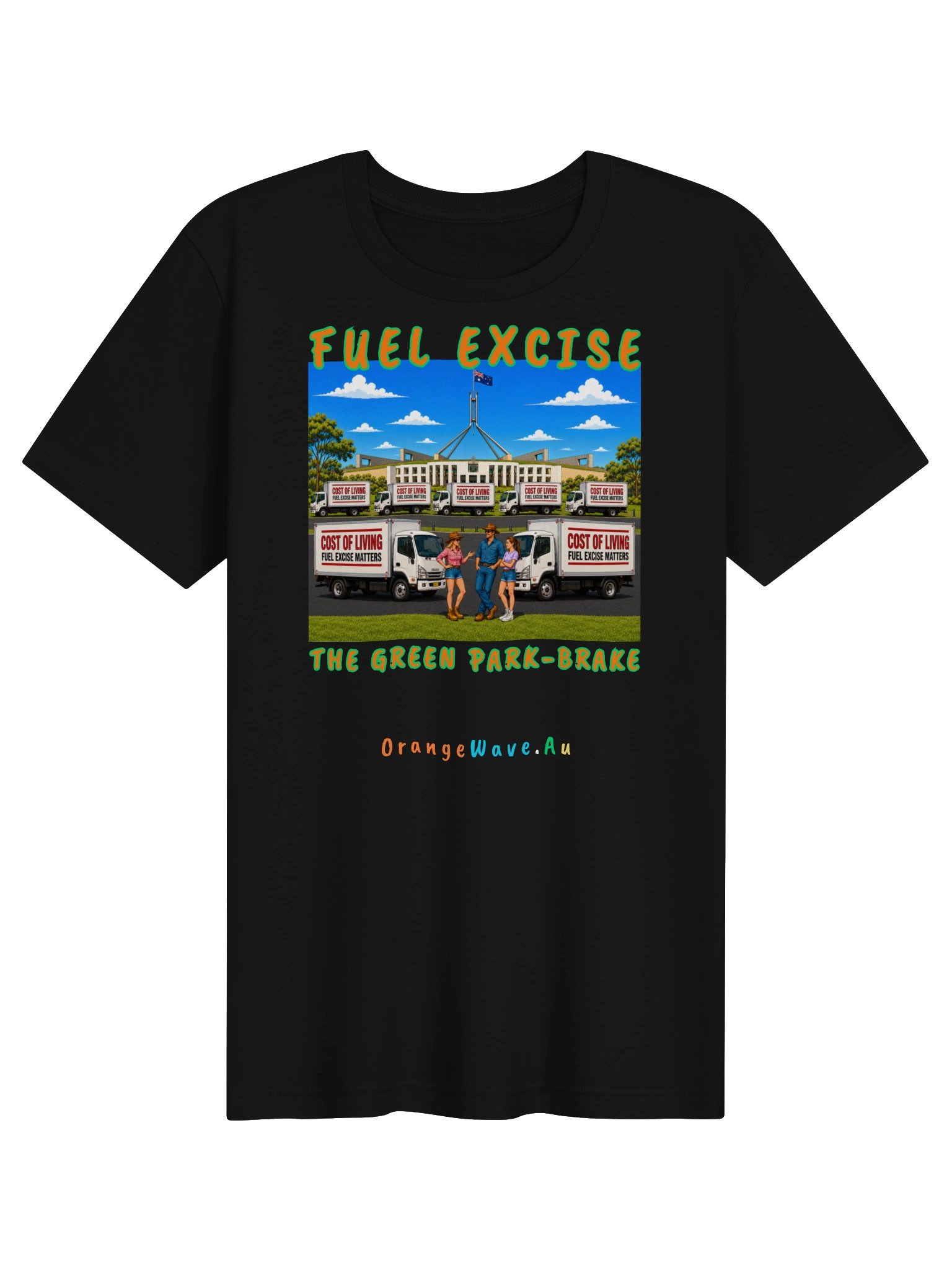 Fuel Excise Protest Poster Tee product image (1)