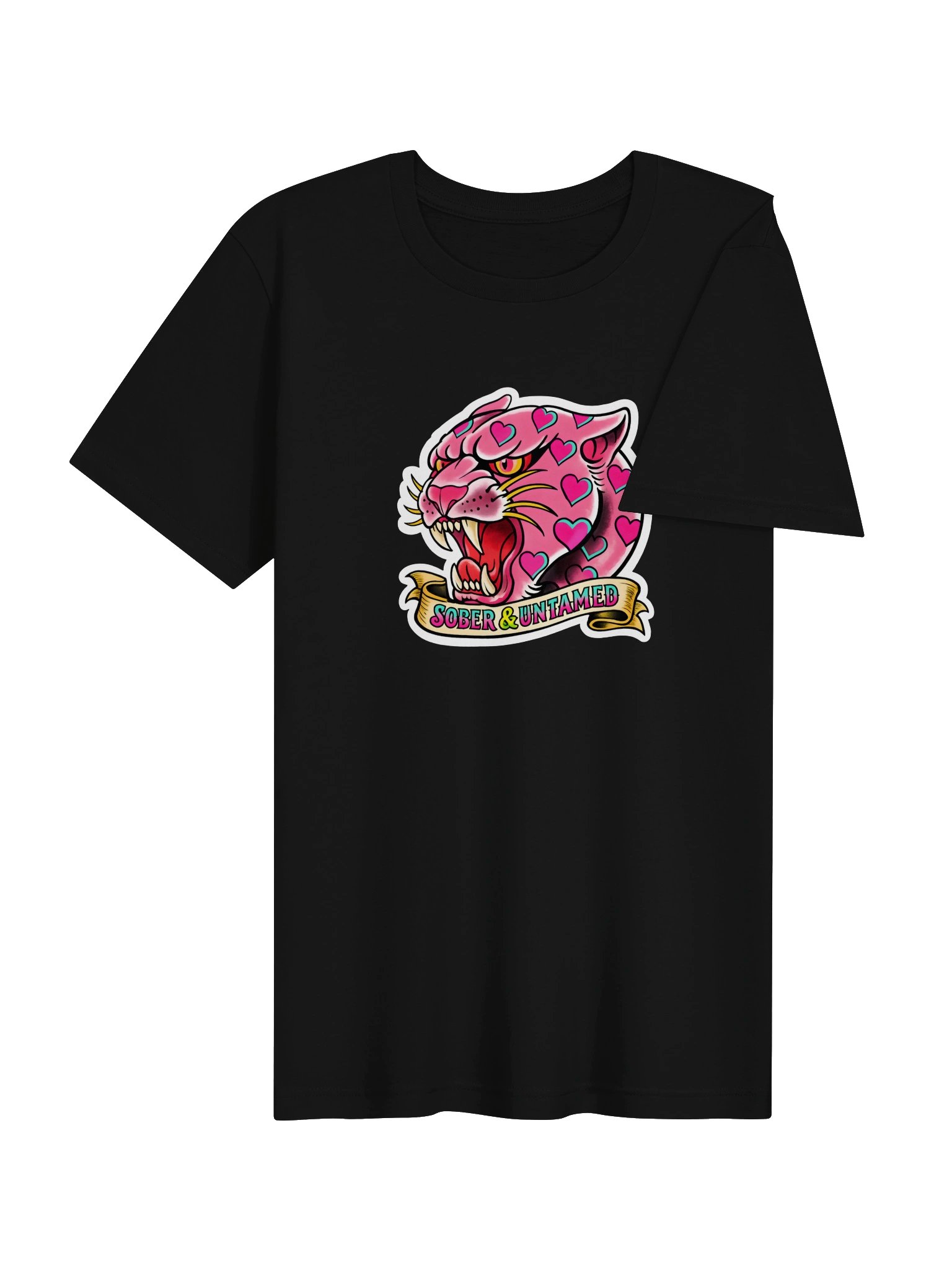 Sober & Untamed Pink Panther Tee product image (35)
