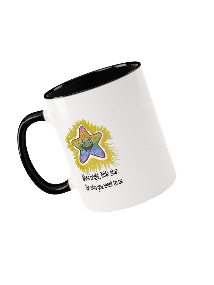 Shine Bright, Little Star - White mug product image (2)