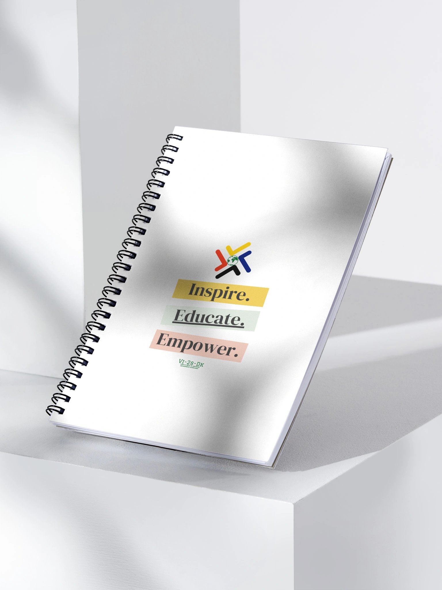 Interactive QR Code Spiral Notebook product image (3)