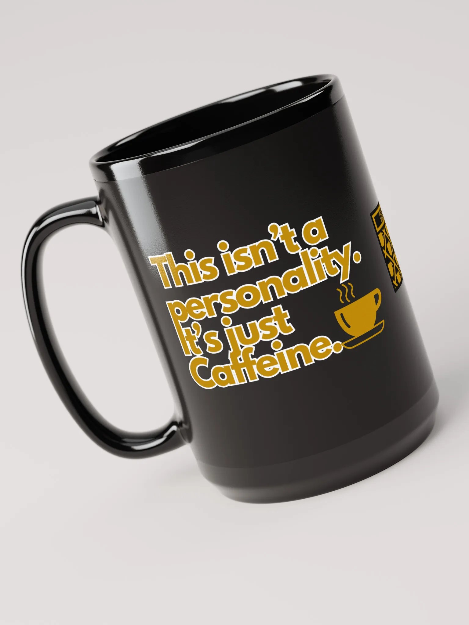 Cellar 8T Coffee - Personality - Gloss Black Mug product image (3)