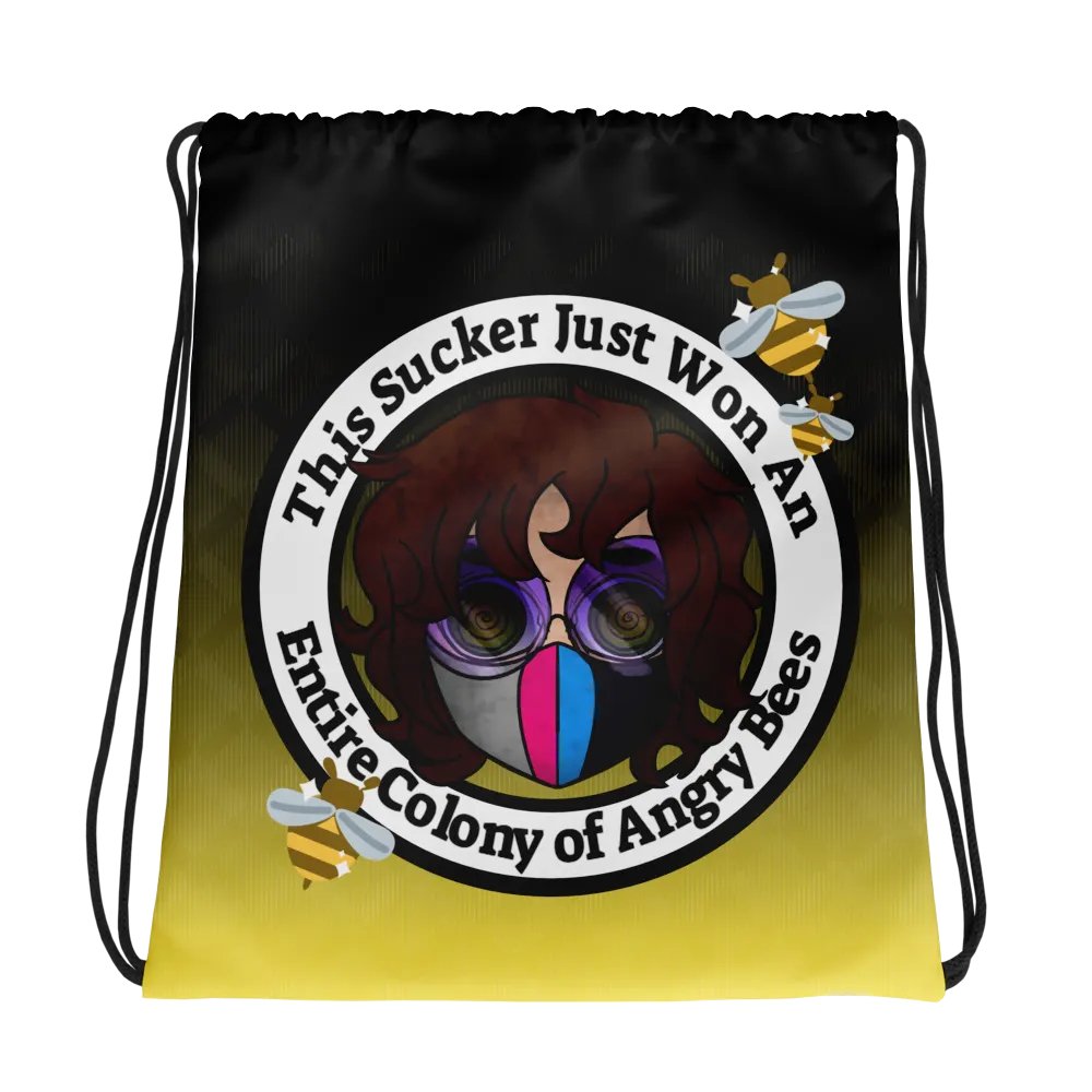 Angry Bees - Drawstring Bag product image (1)