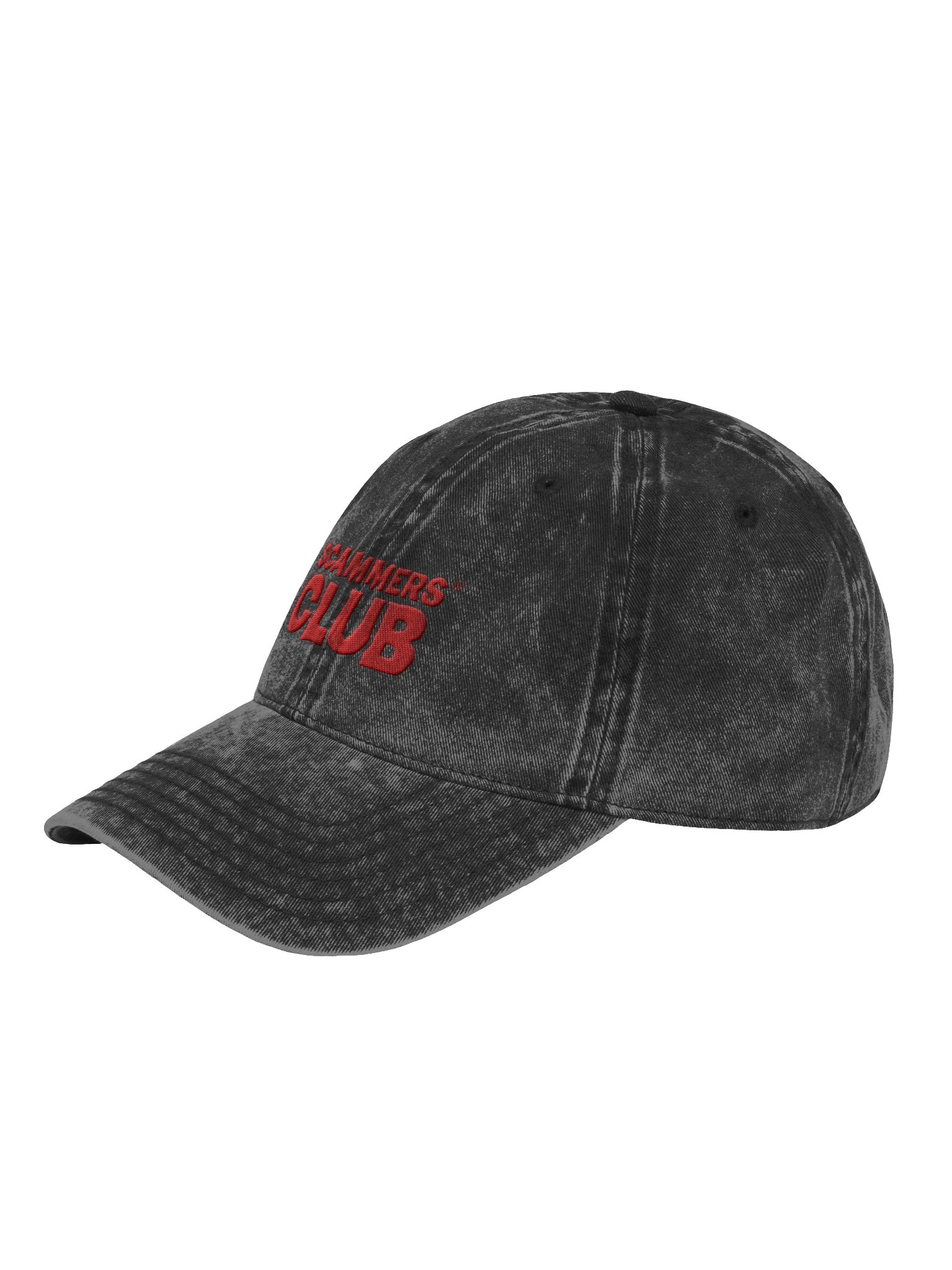 The Scammers Club Washed Out Dad Cap product image (3)