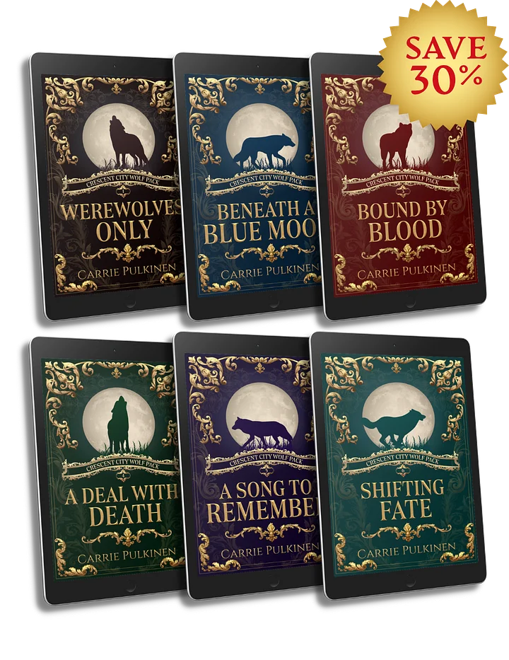 Crescent City Wolf Pack Complete Series Ebook Bundle product image (1)