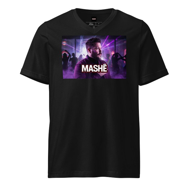 MASHÉ Bold Outlined V-Neck Tee product image (1)