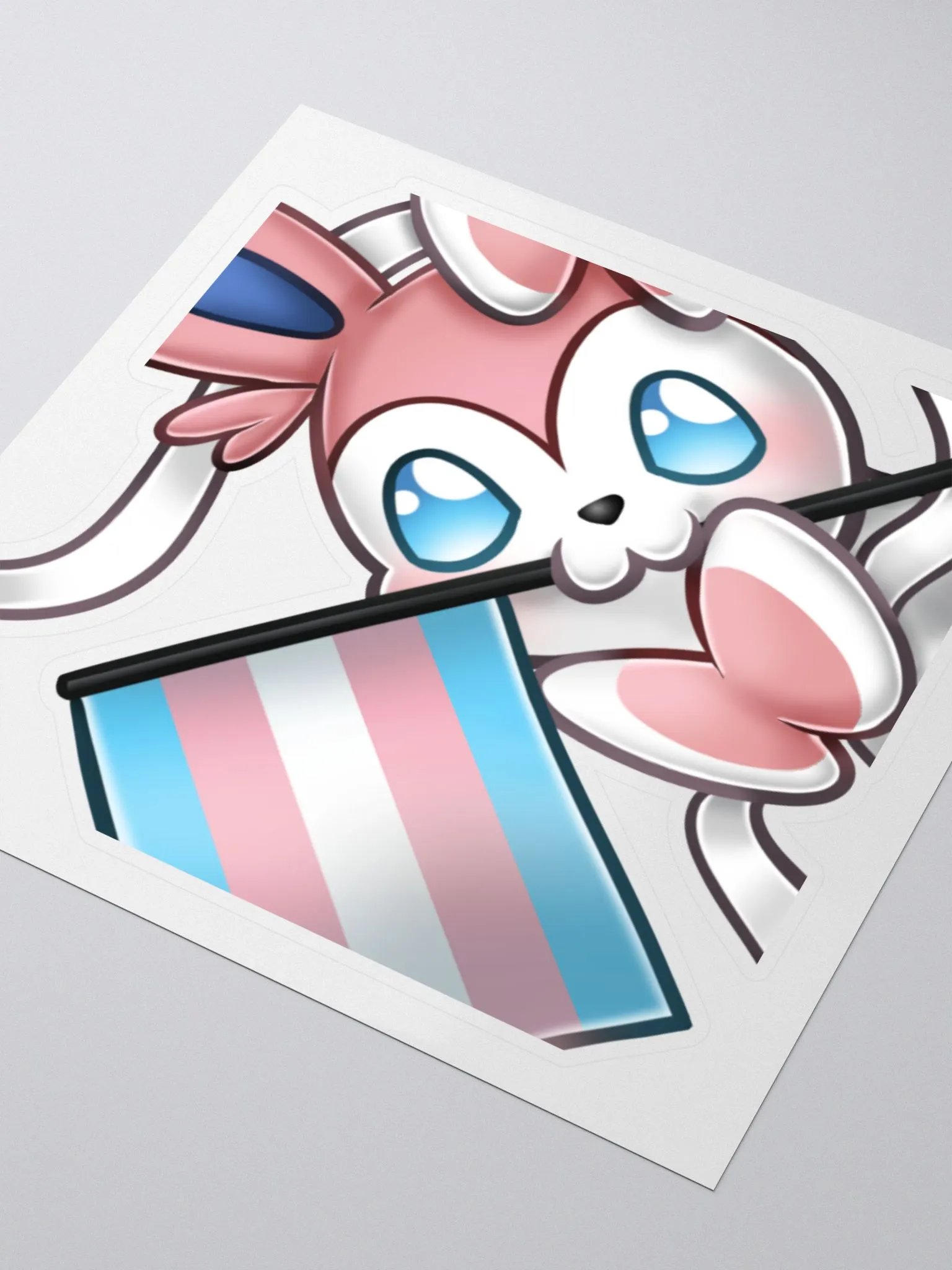 trans sylveon sticker product image (3)