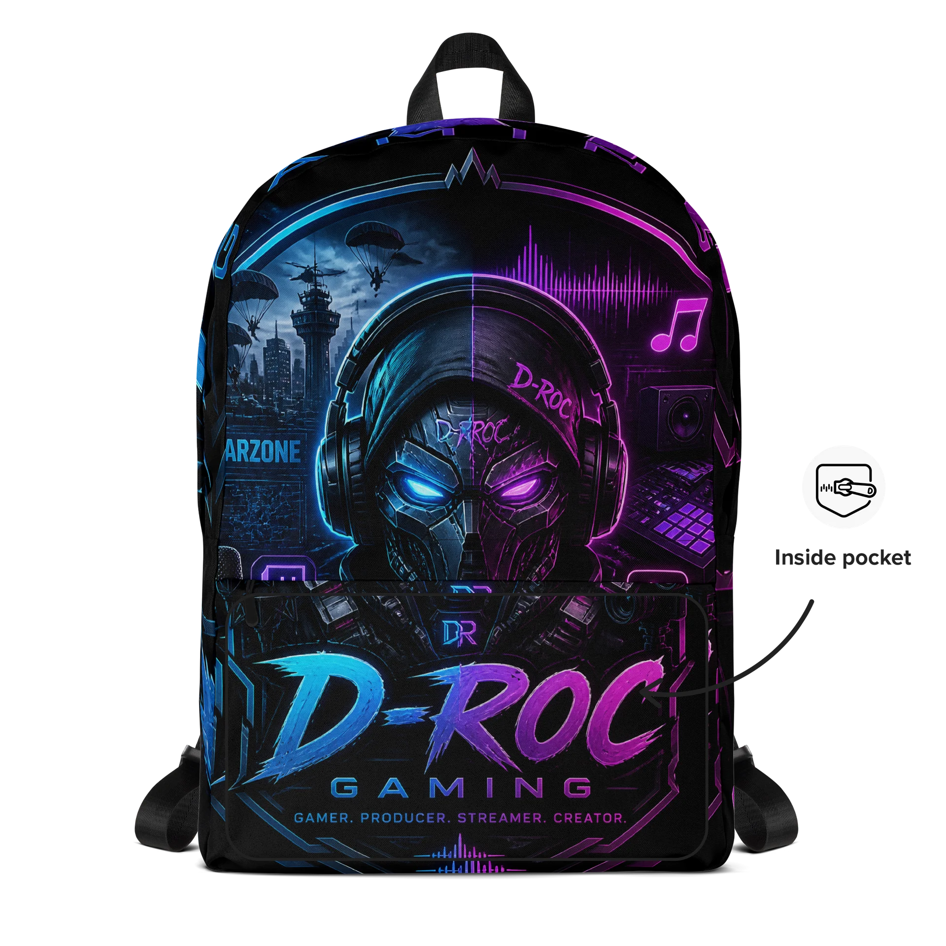 D-ROC Neon Gaming Backpack product image (5)