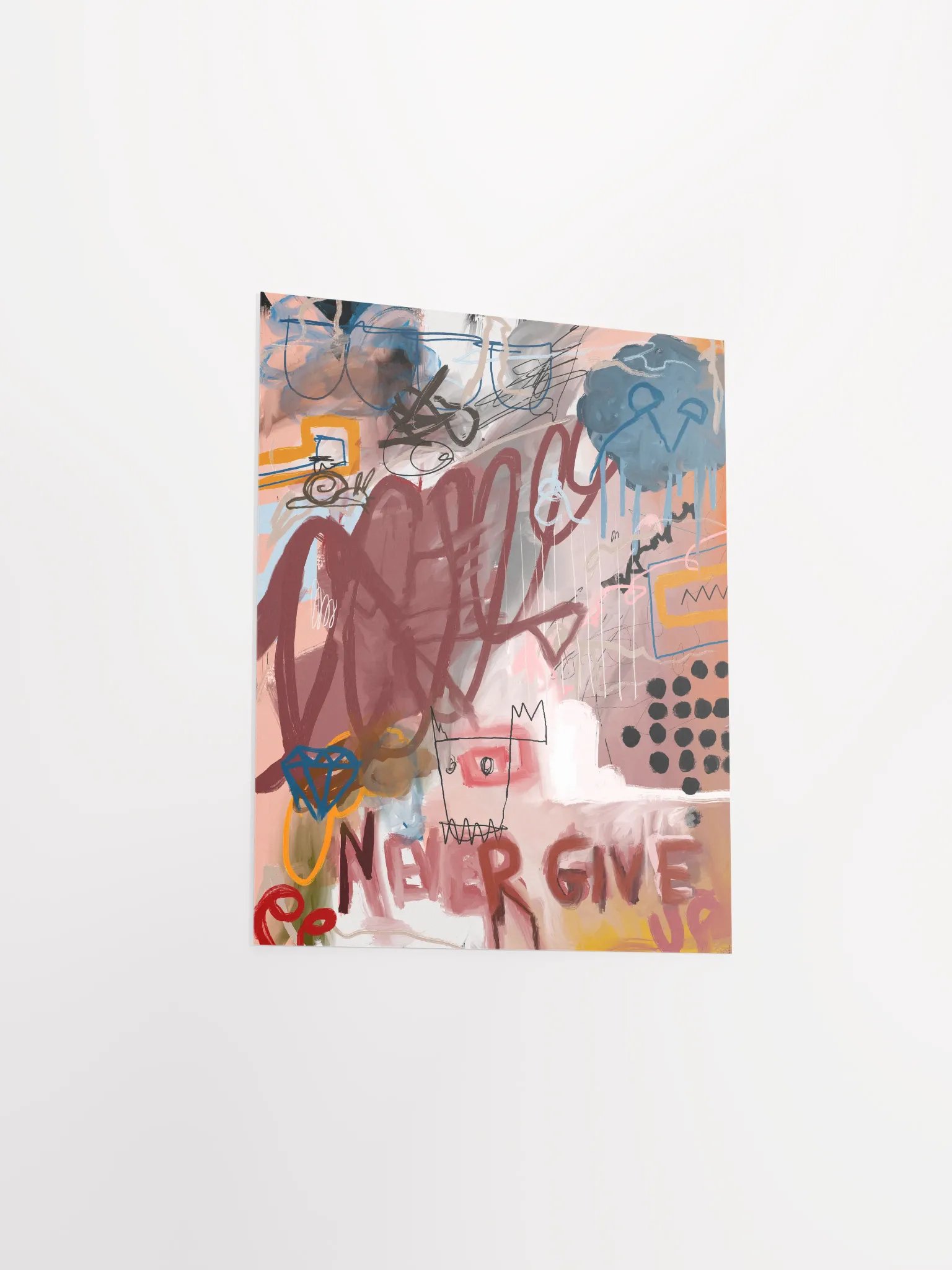 'Never Give Up' Poster product image (3)