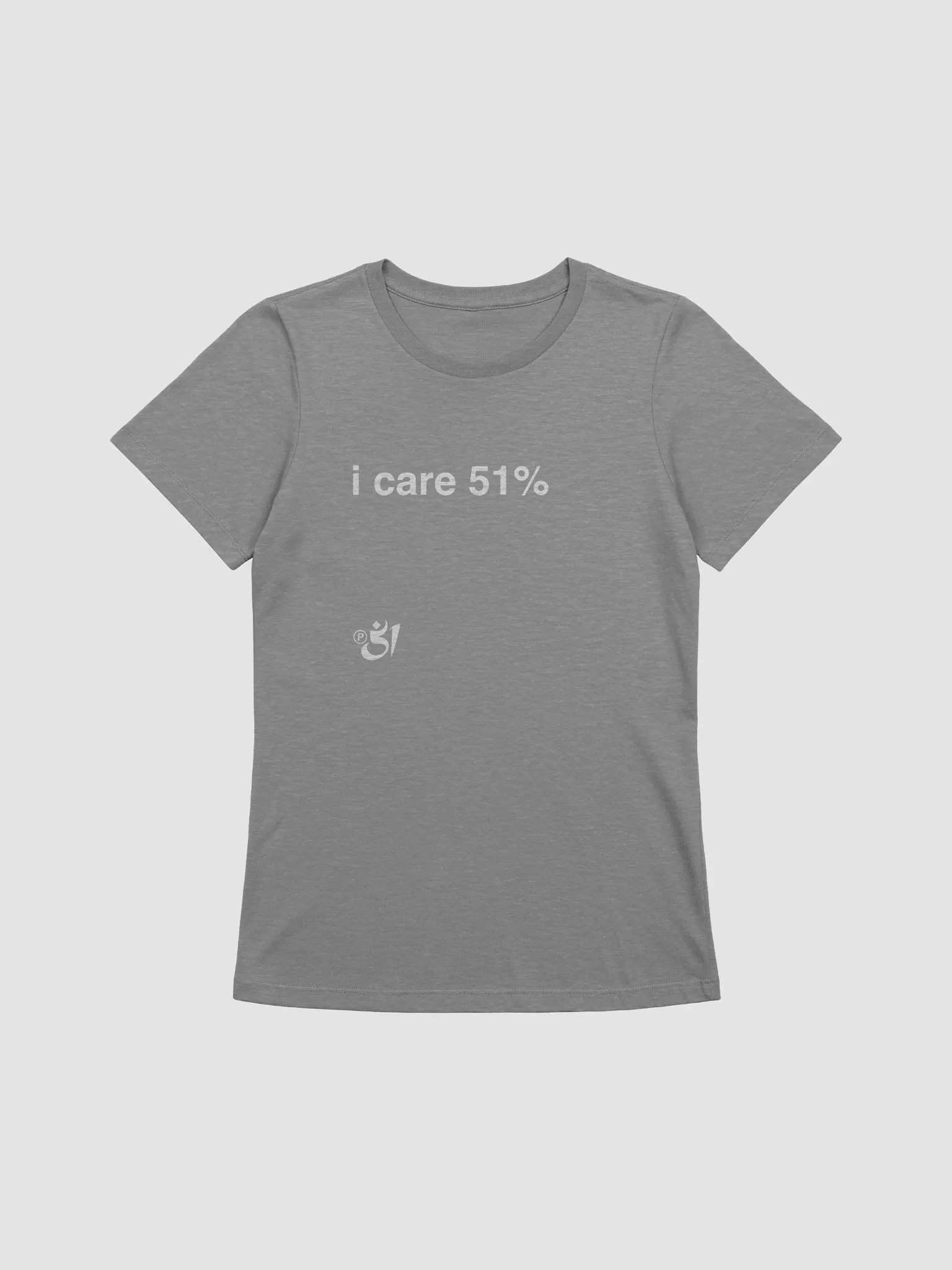 i care 51% tee product image (1)