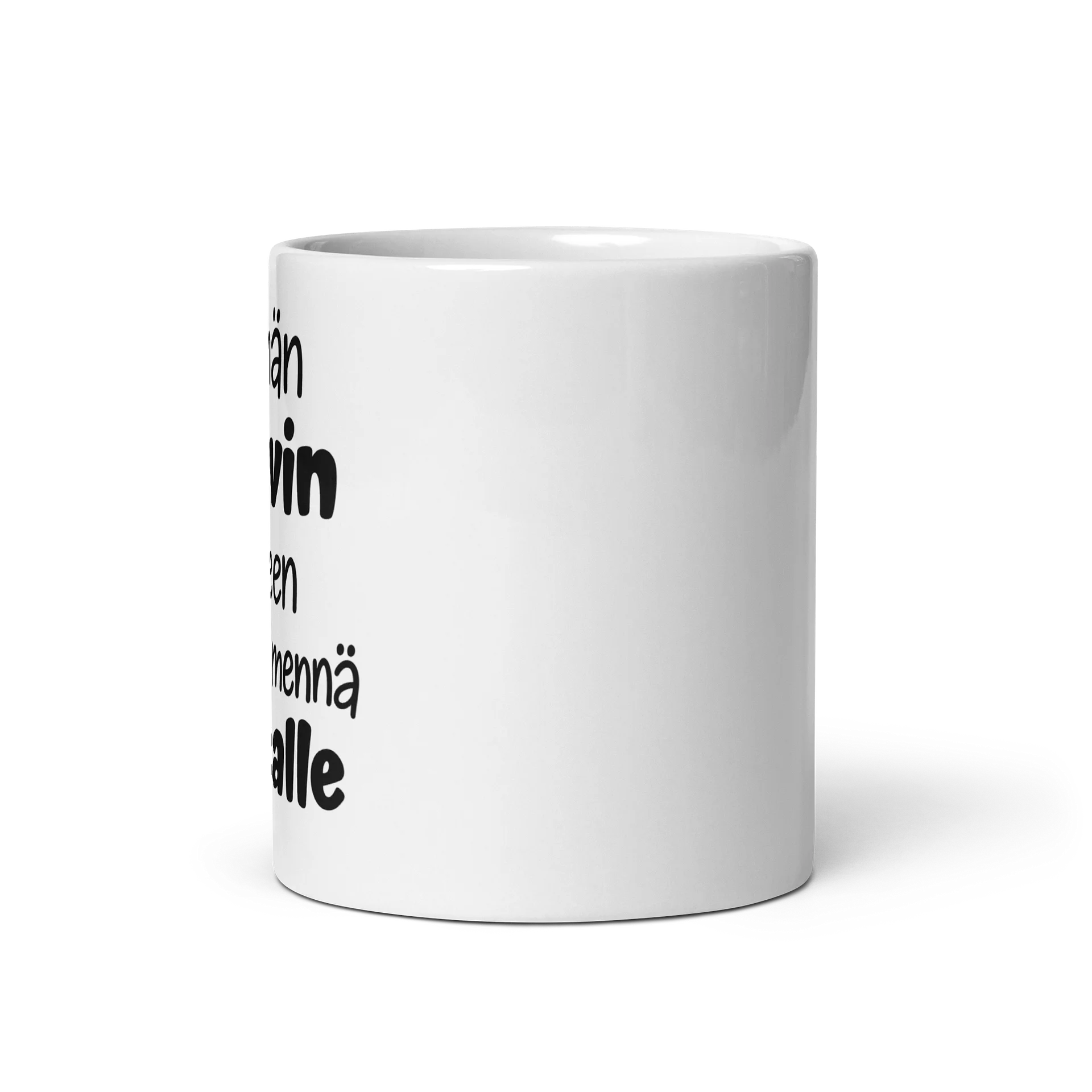 Finnish Coffee Mug | Tämän Kahvin Jälkeen Ajattelin Mennä Paskalle | Funny Coffee Typography Design | Finnish Humor product image (5)