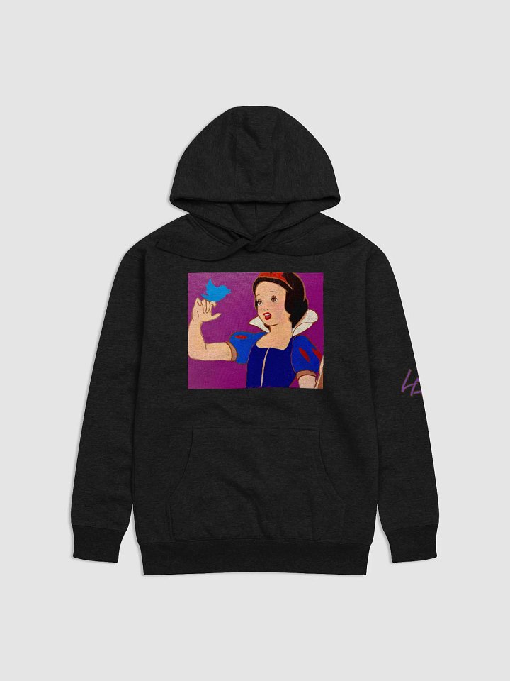 First Princess Singing to Twitter Bird Premium Hoodie product image (1)