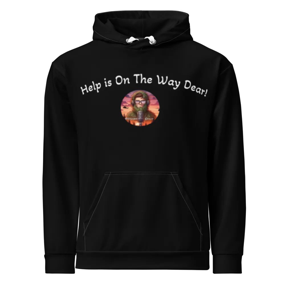Help is on the way dear hoodie product image (11)