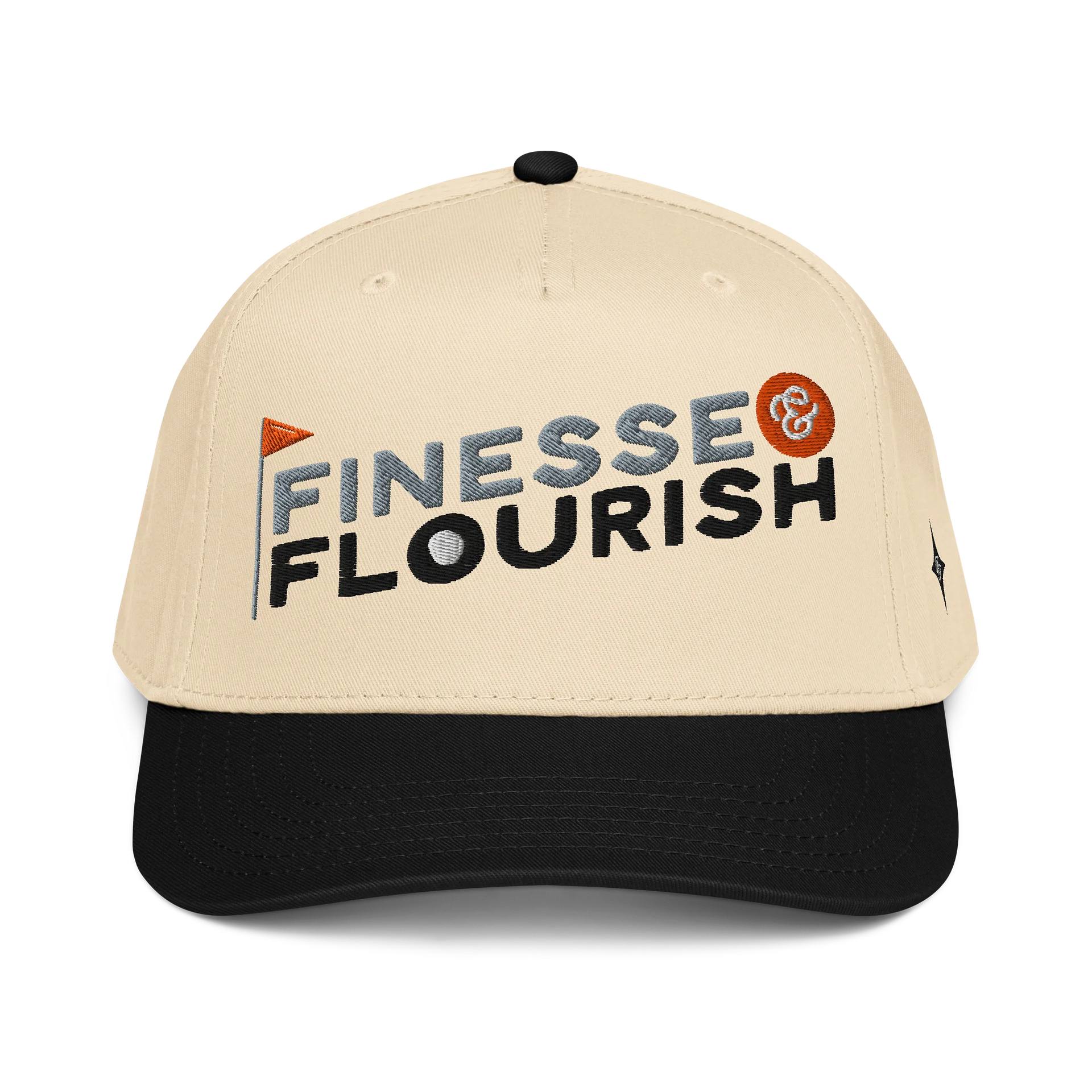 F&F Flag Mid-Profile Baseball Cap (BLK) product image (1)