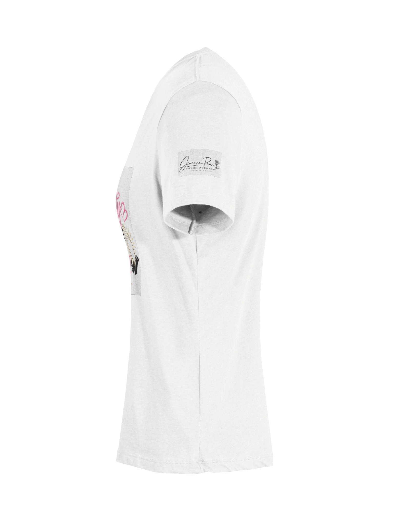 Pretty and Prayed up V-neck-Wite product image (10)