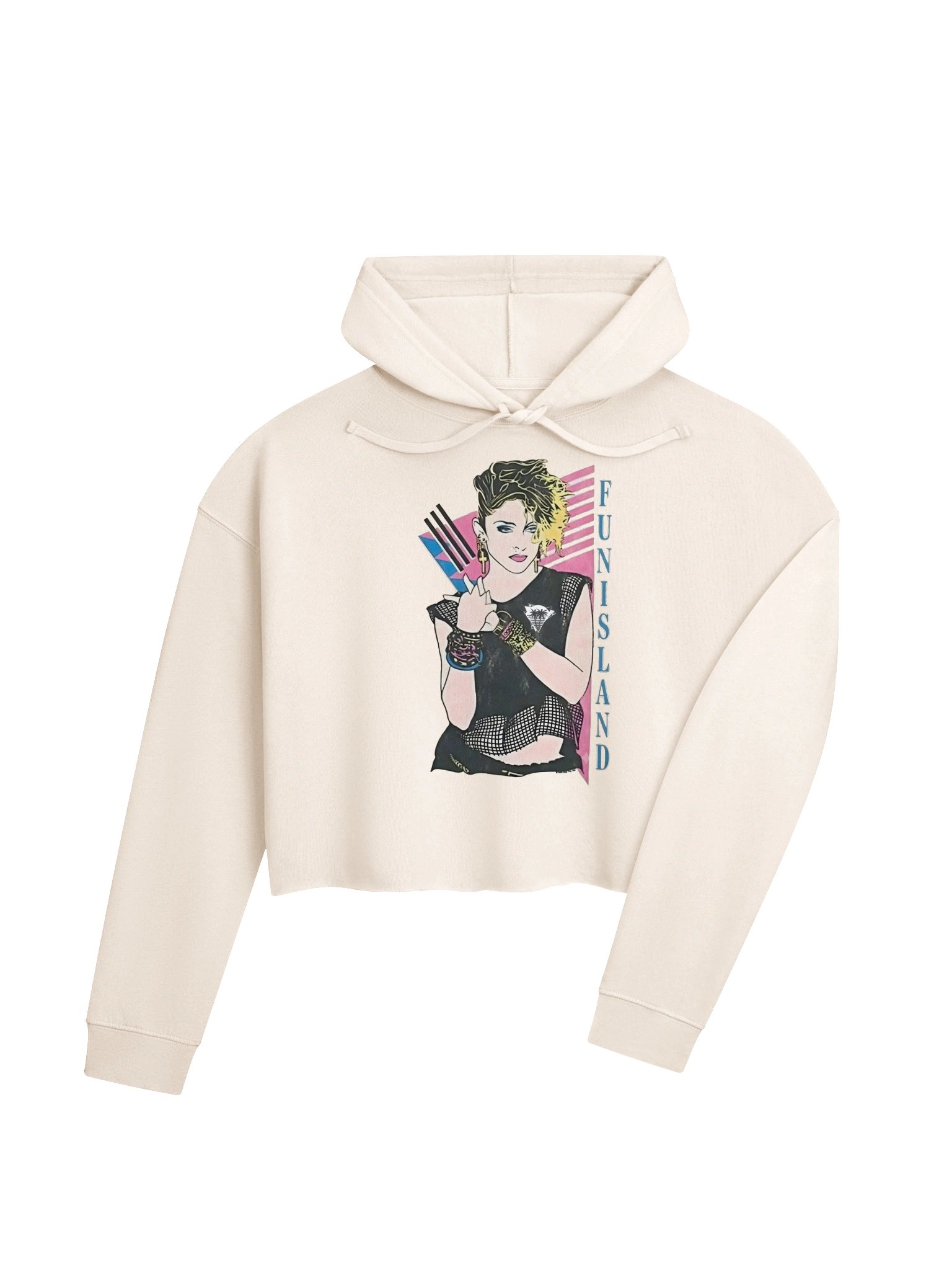 MADONNA 80s CROP HOODIE product image (4)
