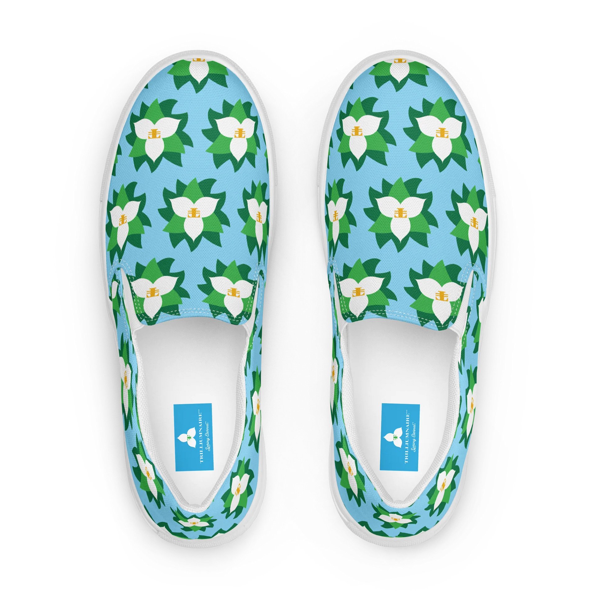 Trilliumnaire™ Full-Flower Women's Canvas Slip-On Shoe product image (2)