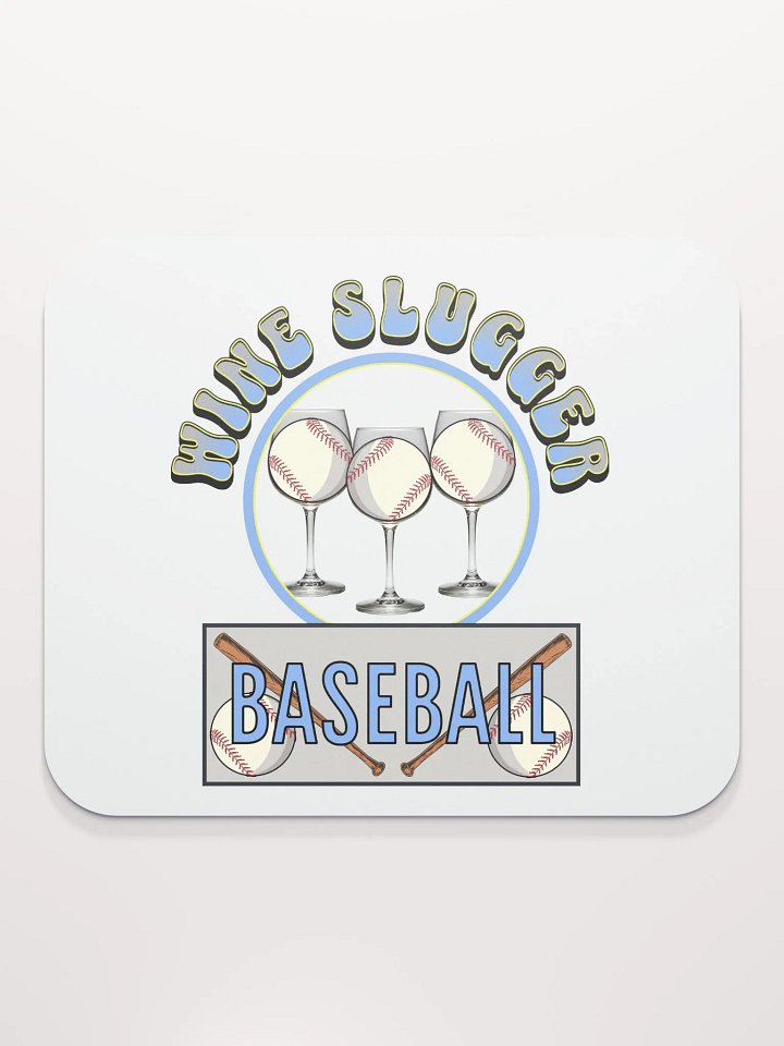 Wine Slugger Baseball Classic Mouse Pad product image (2)