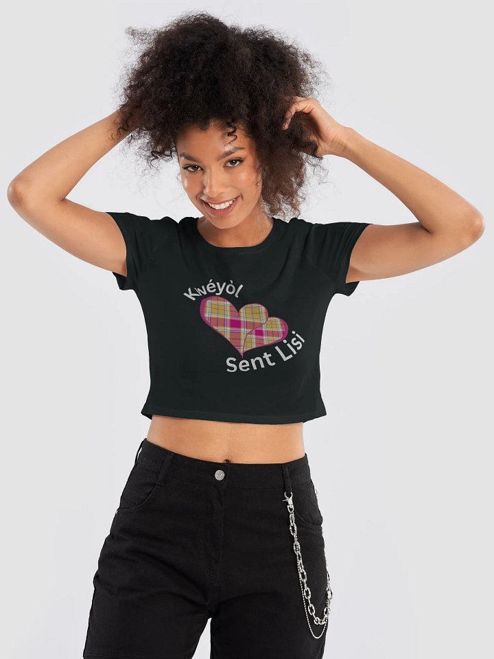 Madras Heart Crop Tee product image (2)