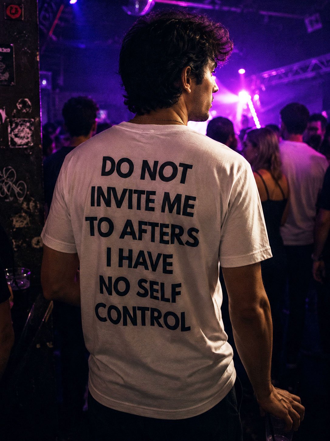 No Self Control T-Shirt | Bold Graphic Streetwear Overthink Wear product image (1)