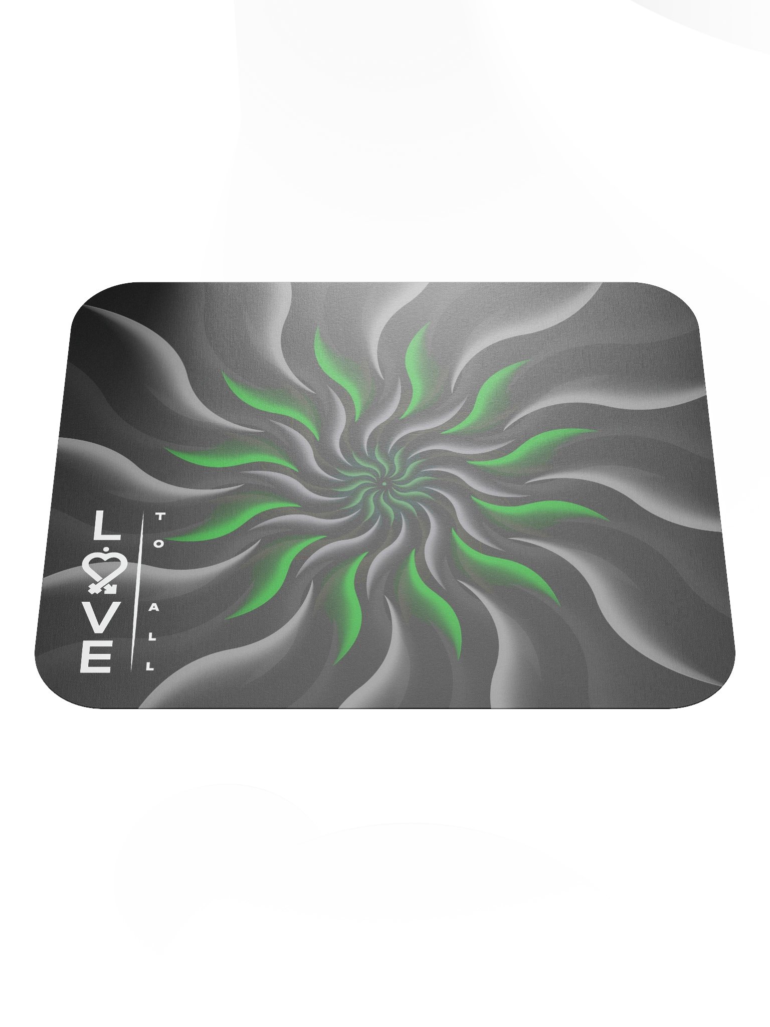 Green Mandala Small Mousepad product image (2)