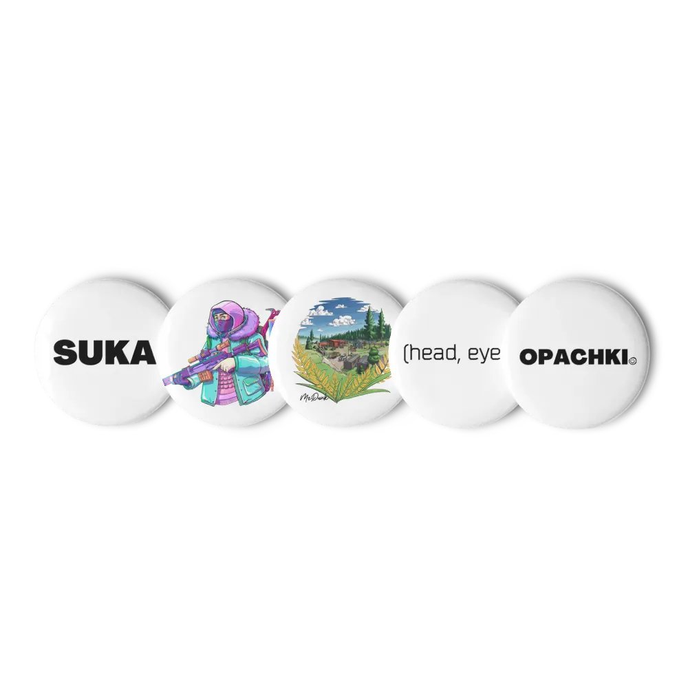 Tarkov Series Buttons product image (2)