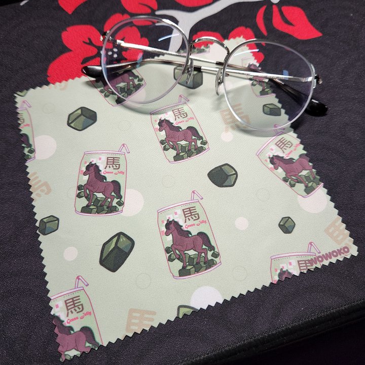 Micro Fiber Cloth - Zodiac Drinks - Grass Jelly Horse Drink product image (1)