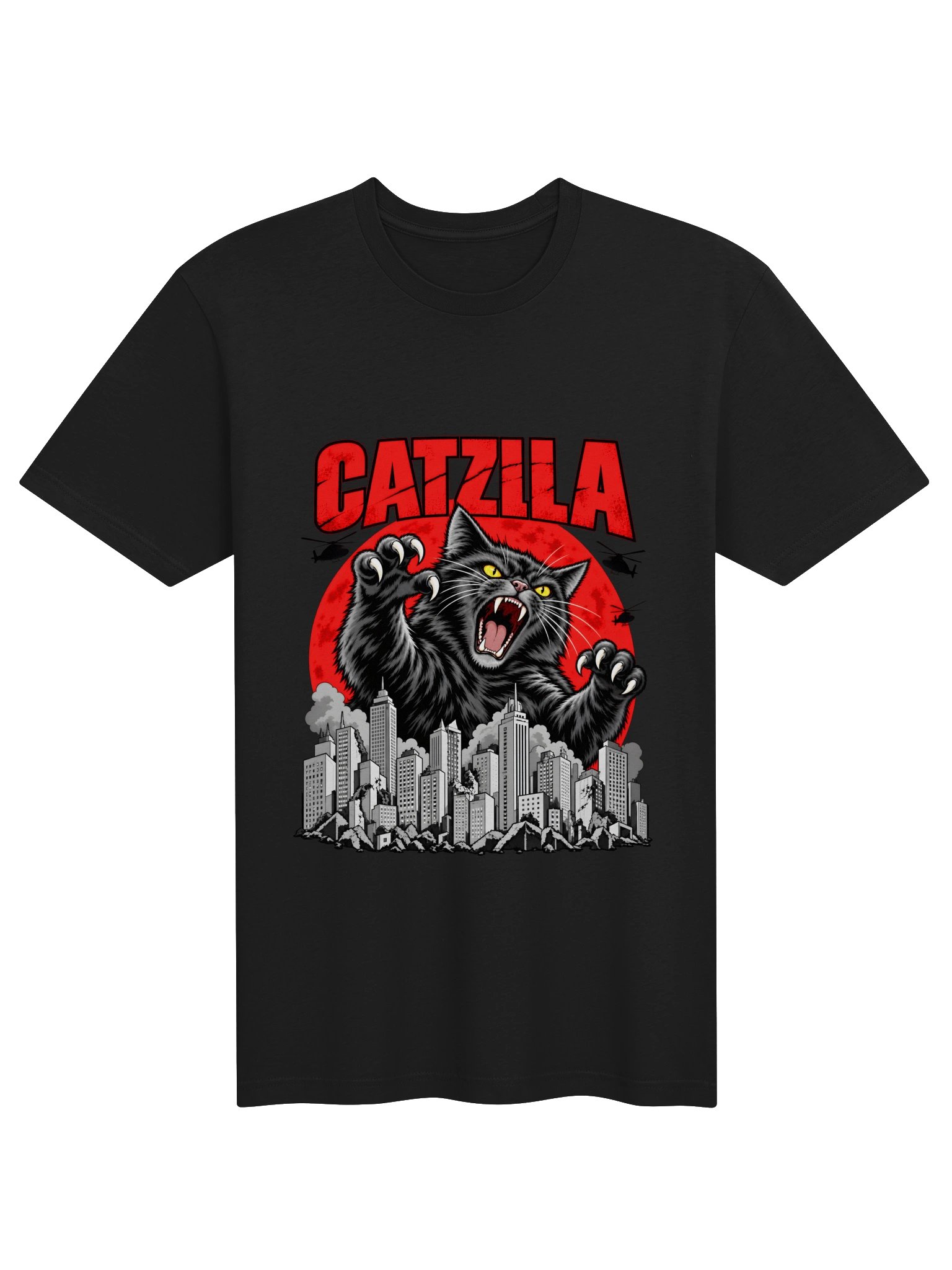 Catzilla T-shirt product image (1)