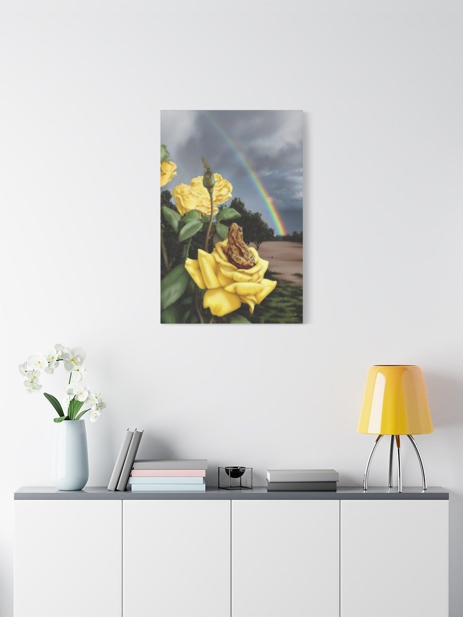 Wonder Frog: Desert Rainbow Fine Art Print 24x36 product image (3)